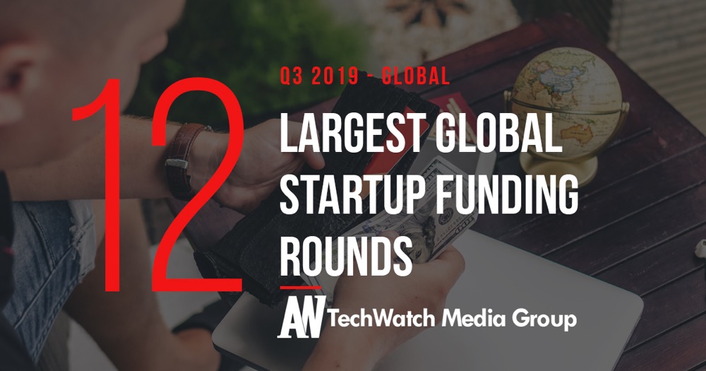 The 12 Largest Global Tech Startup Funding Rounds of Q3 2019 – AlleyWatch