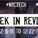 #NYCtech Week in Review: 12/16/18-12/22/18