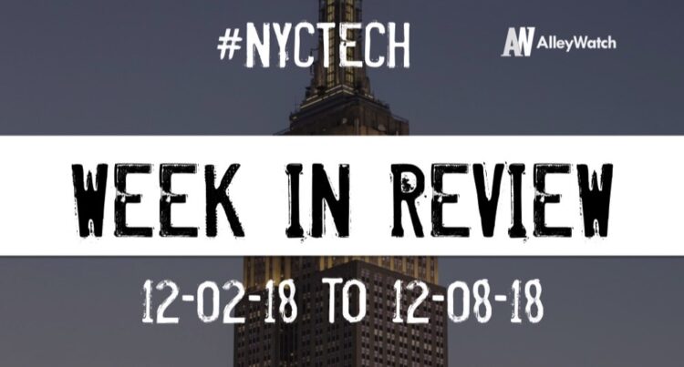 #NYCtech Week in Review: 12/2/18-12/8/18
