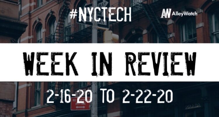 #NYCtech Week in Review: 2/16/20-2/22/20
