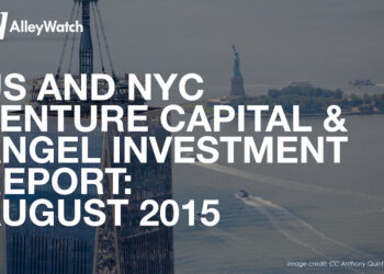 The August 2015 NYC Venture Capital and Angel Funding Report