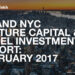 The February 2017 NYC Venture Capital and Angel Funding Report