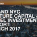 The March 2017 NYC Venture Capital and Angel Funding Report
