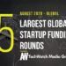 The 15 Largest Global Startup Funding Rounds of August 2020