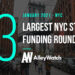 The 13 Largest NYC Tech Startup Funding Rounds of January 2021