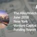 The AlleyWatch June 2018 New York Venture Capital Funding Report