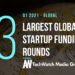 Q1 2021: 13 Largest Global Startup Funding Rounds