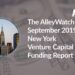 The AlleyWatch September 2019 New York Venture Capital Funding Report