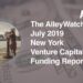 The AlleyWatch July 2019 New York Venture Capital Funding Report