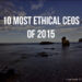 10 Most Ethical CEOs of 2015