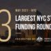 The 13 Largest NYC Tech Startup Funding Rounds of May 2021
