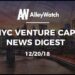 The NYC Venture Capital News Digest: 12/20/18