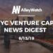 The NYC Venture Capital News Digest: 8/15/19