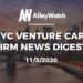 The NYC Venture Capital Firm News Digest: 11/3/2020