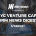 The NYC Venture Capital Firm News Digest: 5/18/2021