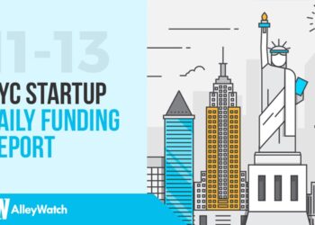The AlleyWatch NYC Startup Daily Funding Report: 11/13/18