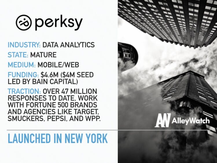 Perksy Gives Brands and Marketers Unparalleled Insight into Millennials Through its Mobile Survey Platform