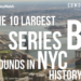 The 10 Largest Series B Rounds in NYC History