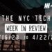 #NYCtech Week in Review: 4/16/23 – 4/22/23