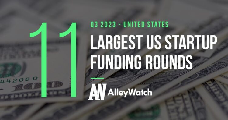 These 11 Startups Raised The Largest US Funding Rounds Of Q3 2023 ...