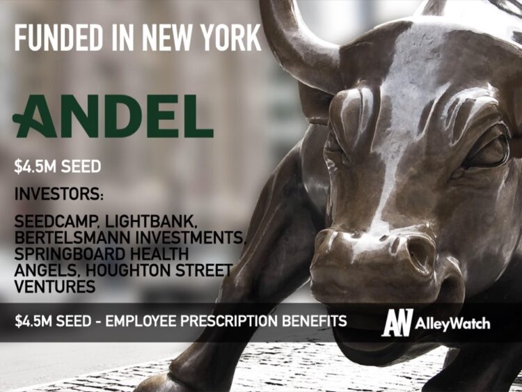 Andel Raises $4.5M to Solve the Brand-Name Drug Affordability Crisis Through Cooperative Buying Power