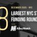 The 8 Largest NYC Tech Startup Funding Rounds of December 2025