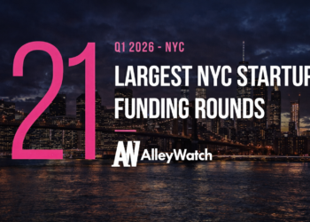The 21 Largest NYC Tech Startup Funding Rounds of Q1 2026