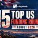 The 15 Largest US Funding Rounds of August 2026