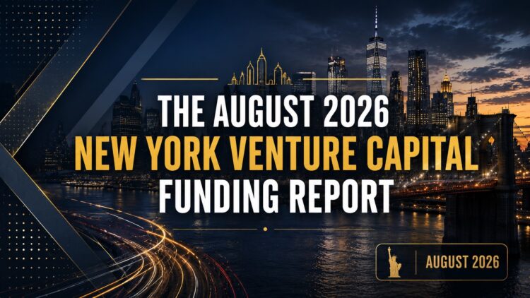 The August 2026 New York Venture Capital Funding Report