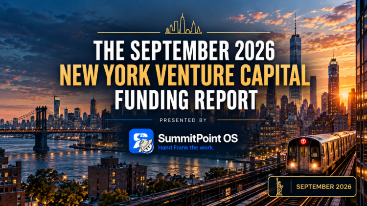 The AlleyWatch September 2026 New York Venture Capital Funding Report