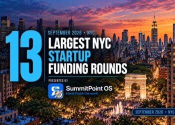 The 13 Largest NYC Tech Startup Funding Rounds of September 2026